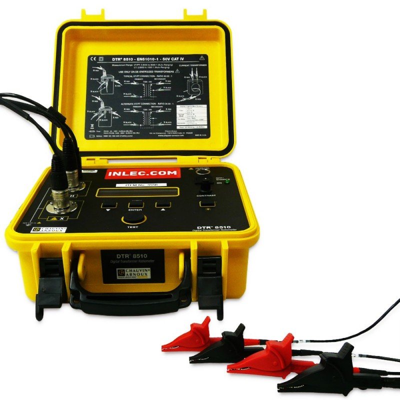 CHAUVIN ARNOUX DTR 8510 - Ratiomètre - FDFR- LOCATION DE MATERIEL DE TESTS  ELECTROTECHNIQUES