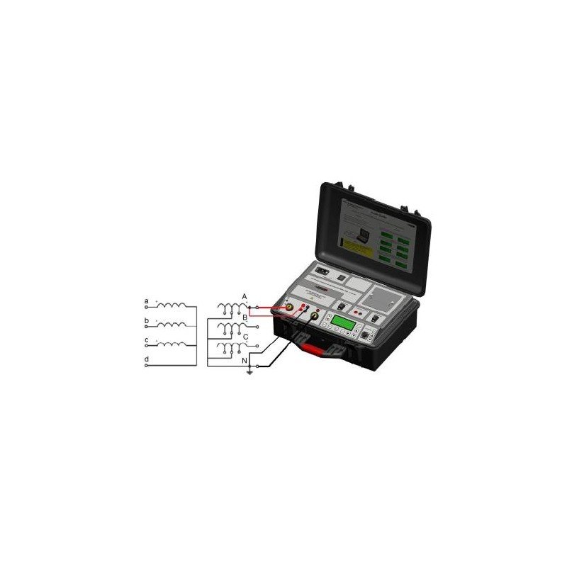 Micro-ohmmètre portable RMO-G avec fonction BSG